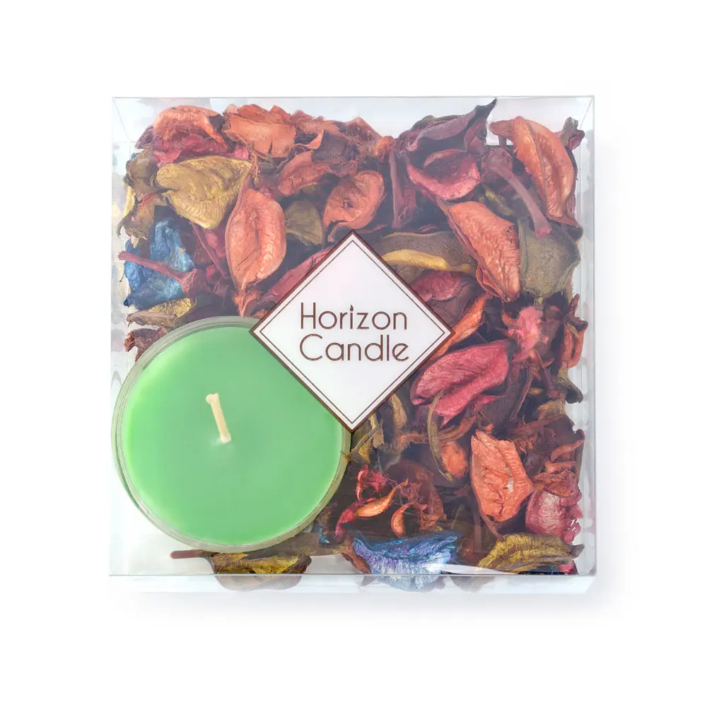 89348726 Свеча чайная ароматизированная с саше Яблоко зеленая 3.3 см STLM-0816303 HORIZON CANDLES 