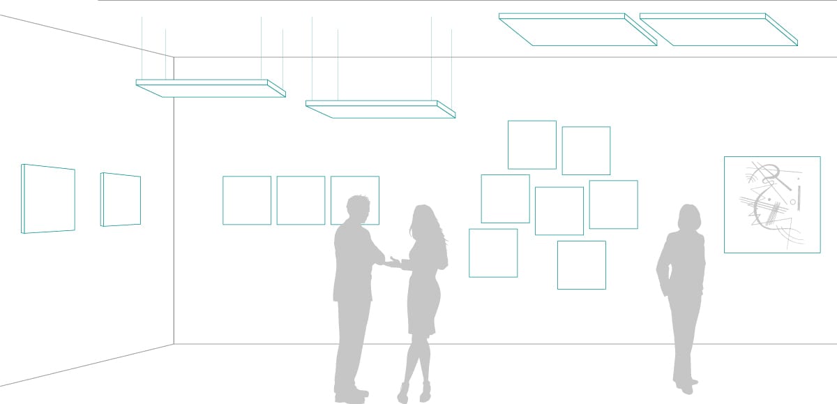 Акустическая панель из синтетического волокна ETERNO IVICA Phonolook ARCH-00062078 - Вид №5