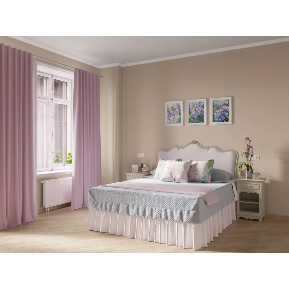 Покрывало «Elena» 150х200 см цвет сиреневый Santreyd STLM-2015436 - Вид №3