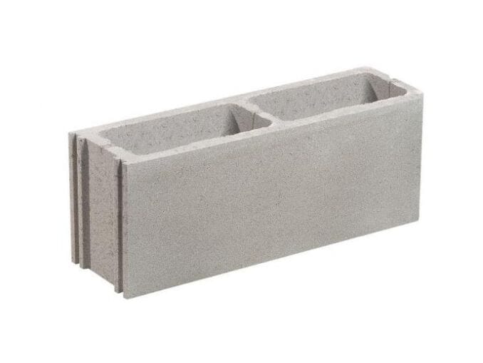 Однокамерный бетонный вибро-сжатый блок для кладки Gallotta Монокамера ARCH-00020241