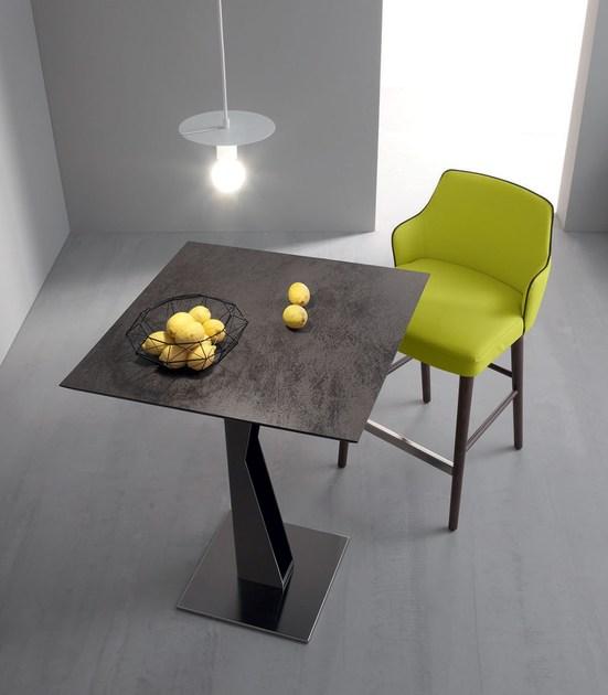 Italy Dream Design Керамический стол квадратный по контракту sun-id-1508513 - Вид №1