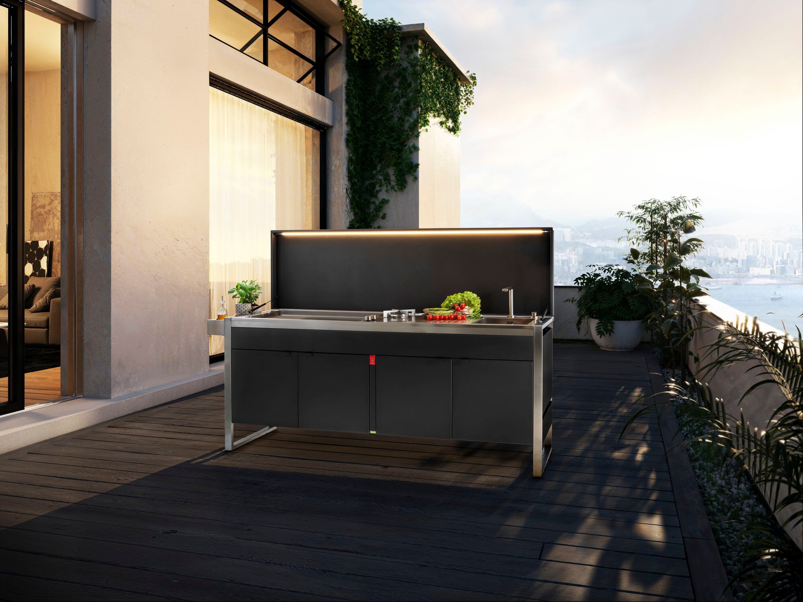 Газовая плита из нержавеющей стали PLA.NET Outdoor Cooking Kitchen ARCH-00119280 - Вид №14