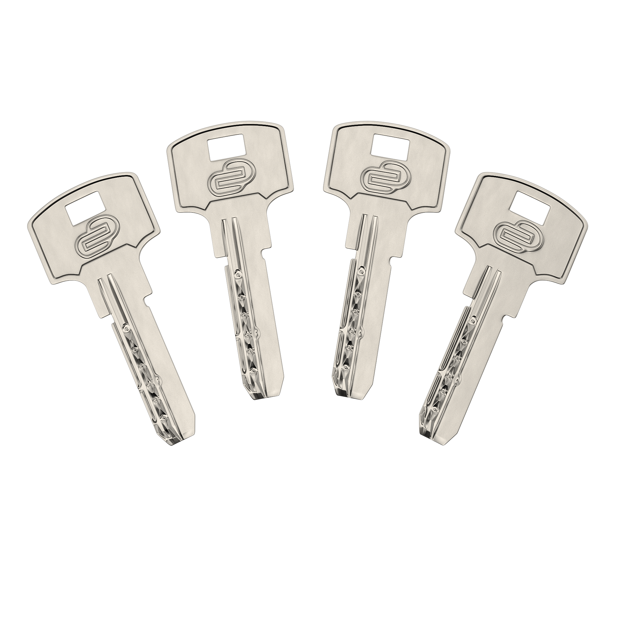 Цилиндр дверной STANDERS TTAL1-3030CR 30+30 мм с 4 ключами 82625321 STLM-0032193 - Вид №1