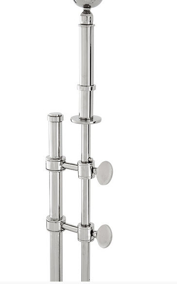 Настольная лампа Gordini от Eichholtz хром 108422 EICHHOLTZ КЛАССИЧЕСКИЕ 061864 Белый;хром  - Вид №3