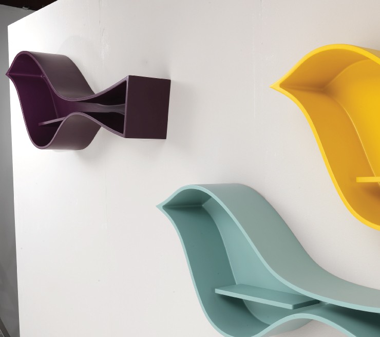 Ex.T Birdie Полка фиолетовая EXBIRDIEPU/VI  - Вид №2