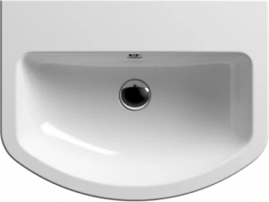 9130111 Накладная раковина на столешницу  овальная GSI ceramica City