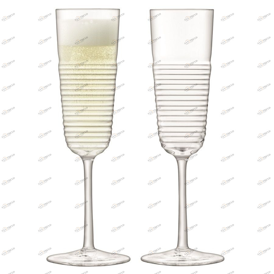 Набор из 2 бокалов-флейт для шампанского Groove 185 мл LSA International G149107171