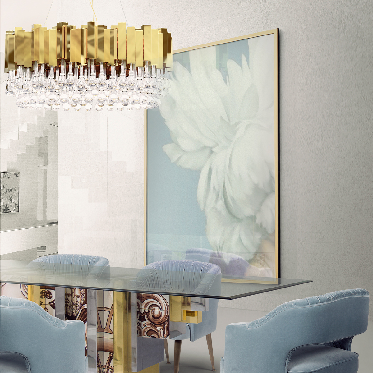 Подвесные лампы Trump Suspension Covethouse LUXXU  - Вид №1