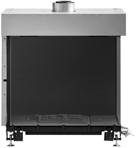 Metalfire Закрытый угловой газовый камин Avenue plus sun-id-1438312 - Вид №1