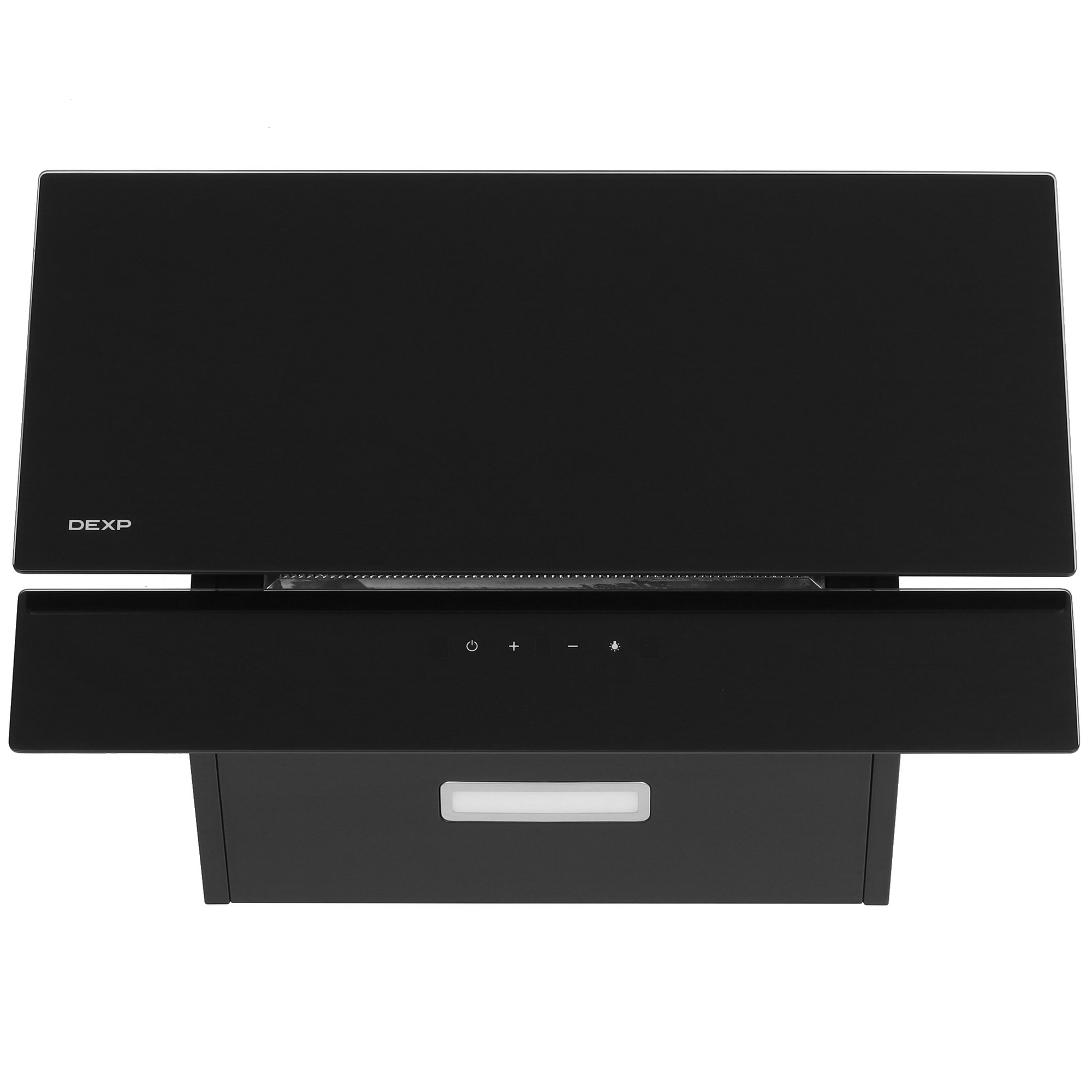 9159588 Вытяжка наклонная DEXP CH60-SV0 черный/черный STDN-0095688 - Вид №1