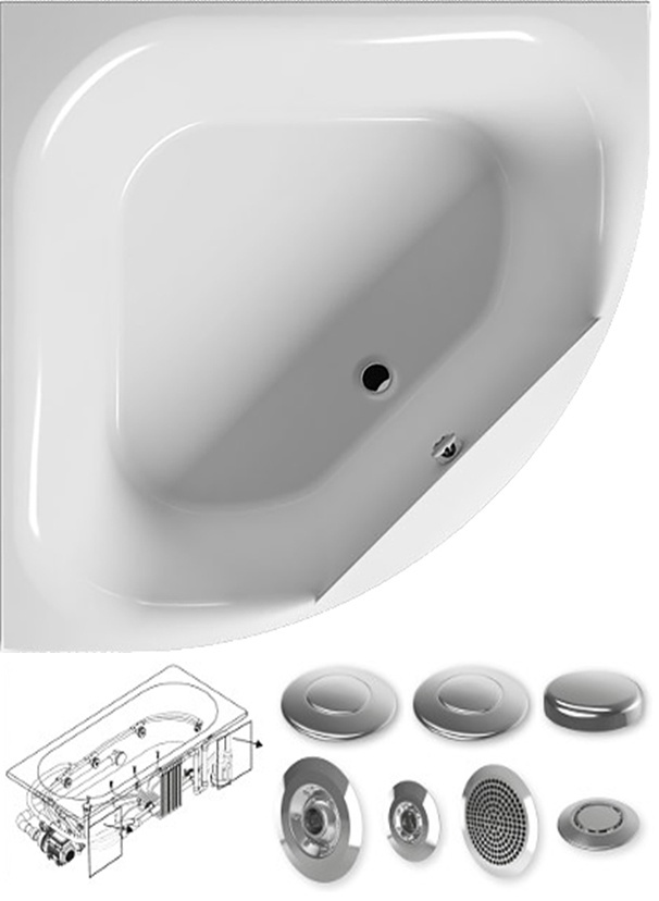 BB7000500000000_hit1 Ванна Riho Atlanta Santreyd - Вид №5