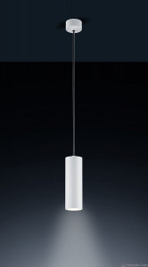 Helestra 16/1556.07 matt белый /провод черный светильник подвесной