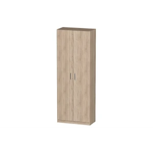 91368732 Шкаф распашной Furnistyle Лайф 80x215x40 см ЛДСП цвет дуб сонома STLM-1510698