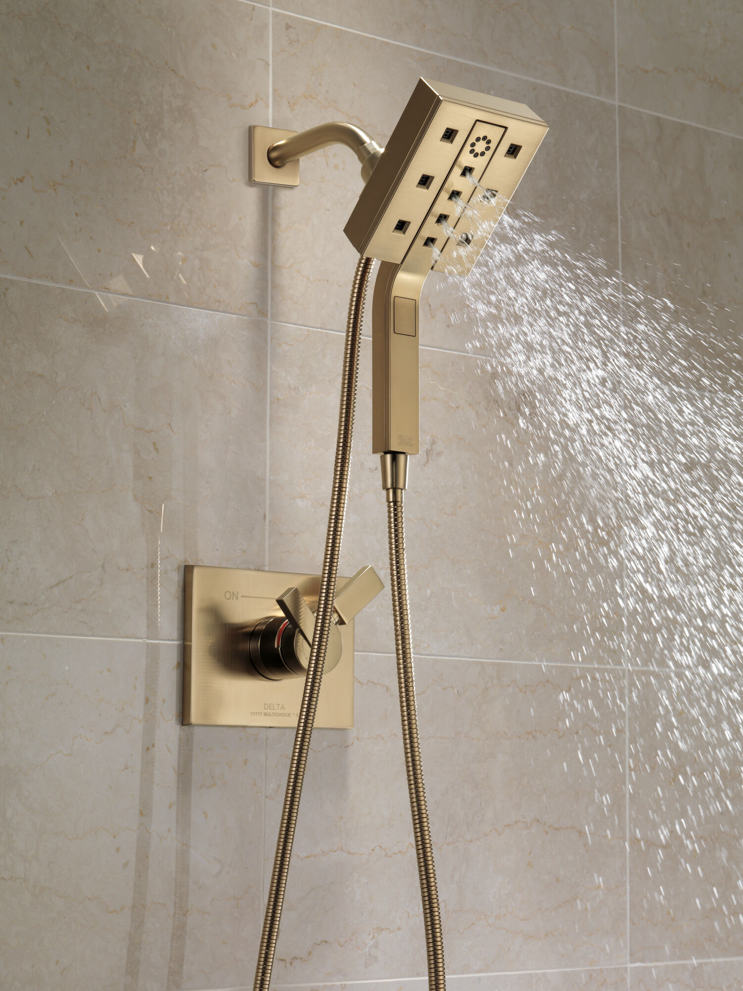 T17053-CZ Облицовка только для клапана Monitor® серии 17 Delta Faucet Vero Шампанское бронза - Вид №18