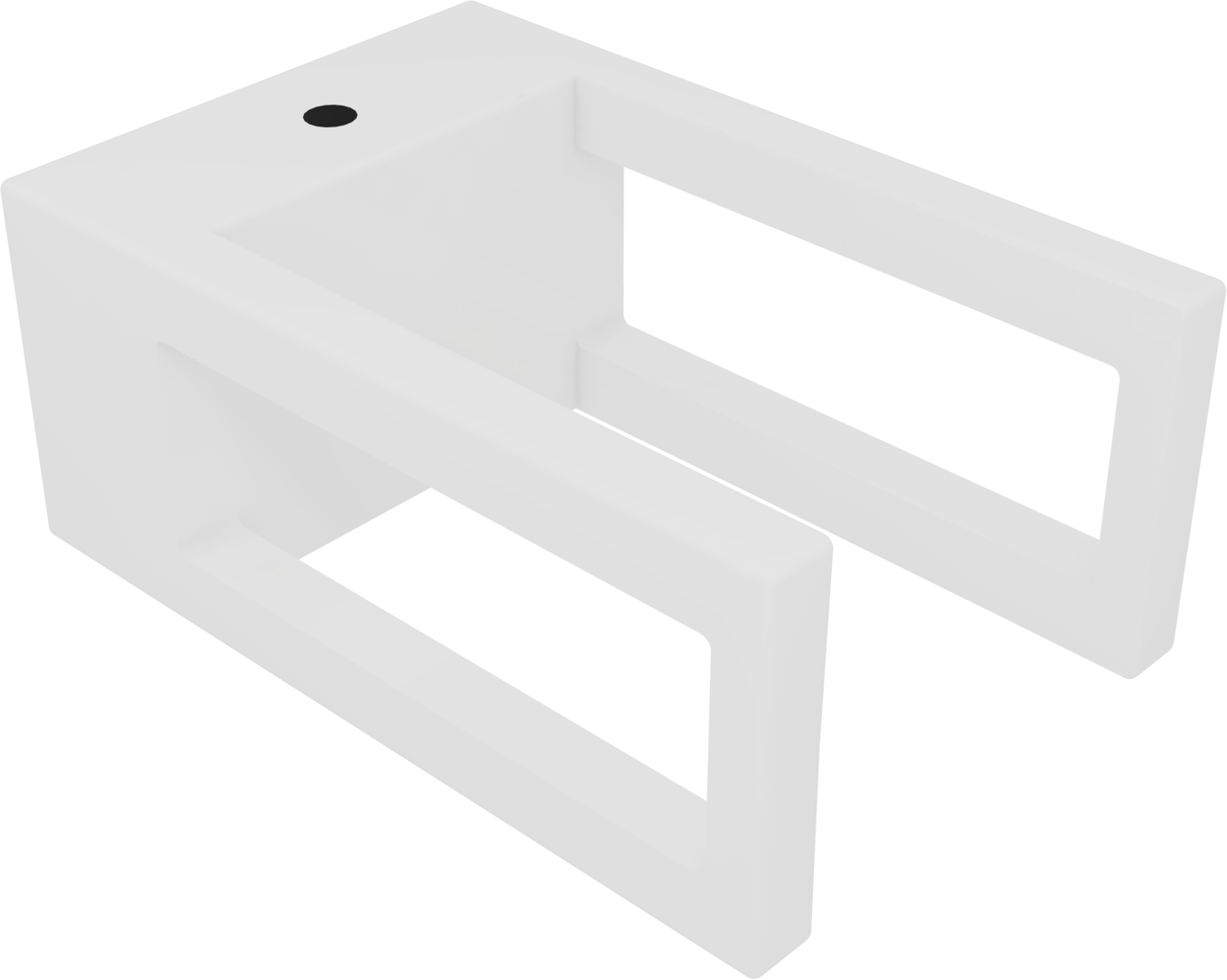 GLCEBISO0 Консоль приставная для установки чаши биде GSG CERAMIC GLASS