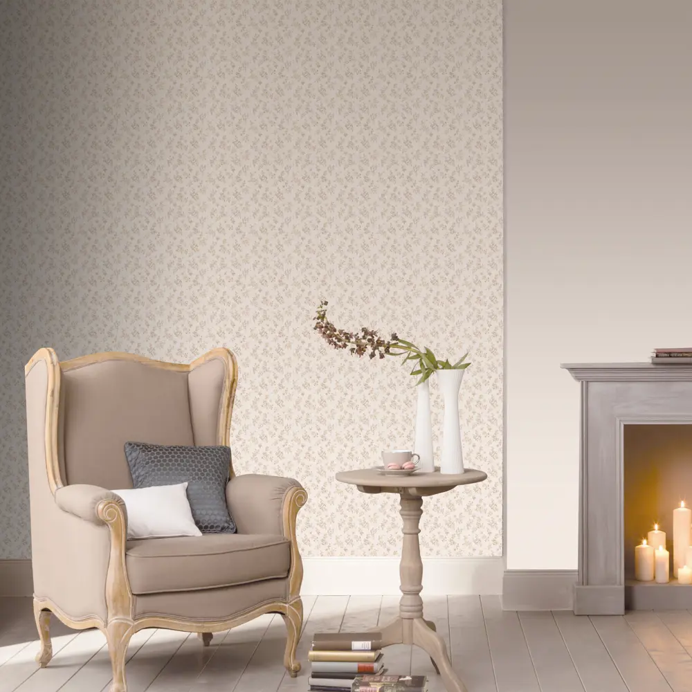 Обои флизелиновые Erismann Elegance бежевые 1.06 м 3618-3 STLM-2178402 - Вид №2