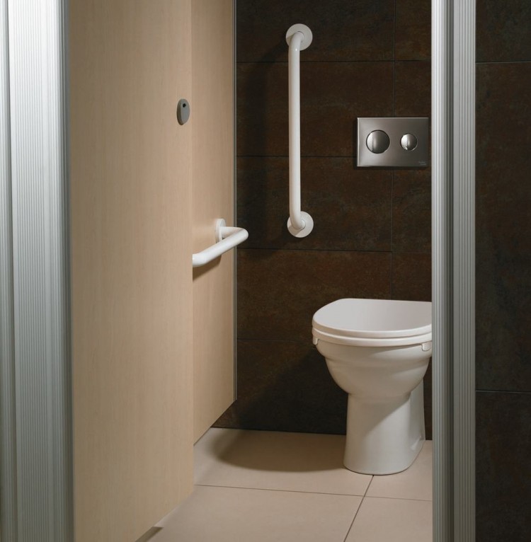 S6452AC Поручень опорный прямой 45 см Ideal Standard CONTOUR - Вид №2