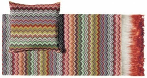 MissoniHome Плед с вышитыми графическими мотивами Golden age jewel