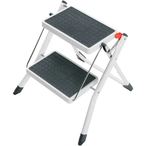 Стремянка-табурет складная Hailo Mini 2 ступени, максимальная нагрузка 150 кг