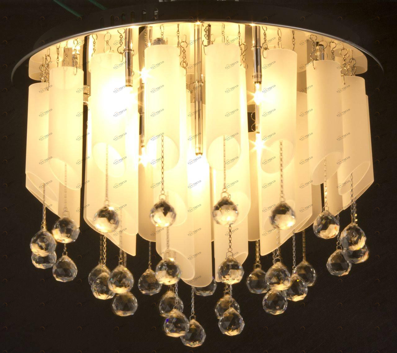 Потолочный светильник ST Luce SL616.102.10 ST LUCE КАСКАДНЫЕ 073264 Белый;прозрачный 