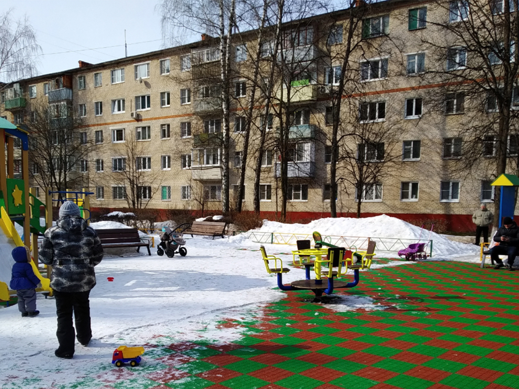 Универсальное модульное покрытие зелёное 330*330*10мм, упак. 9 шт ГеоПластБорд GPBST-104 - Вид №2