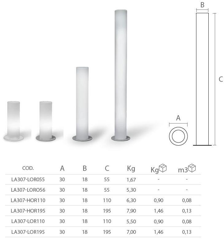 Lyxo Design Светодиодный столб Vertigo sun-id-1471726 - Вид №3