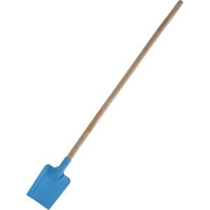 Лопата штыковая детская Brigadier 70 см пластик, с черенком