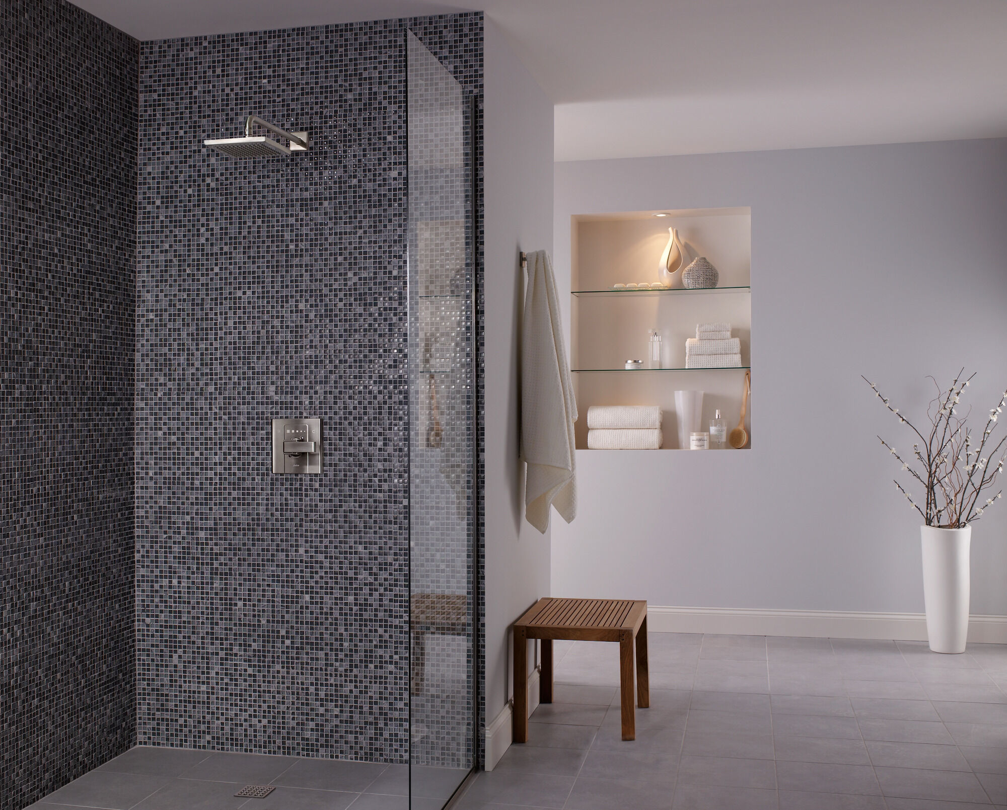 RP53496SS Душевая лейка Raincan с одинарной настройкой Delta Faucet Universal Showering Нержавеющая сталь  - Вид №7