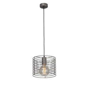 Подвесной светильник Vitaluce Vakero grey 1 лампа 3м² Е27 цвет бронзовый графит 18156409 STLM-2146287