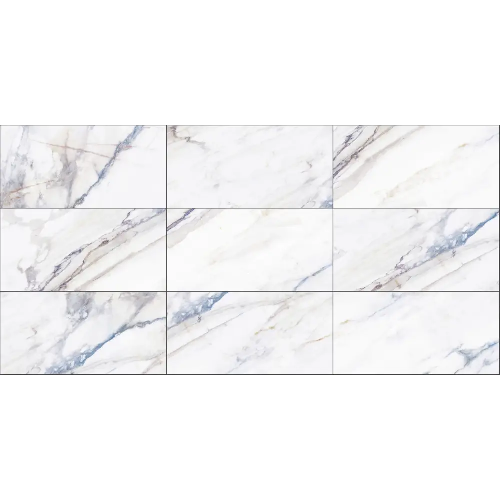 Плитка настенная Montblanc Light МРА 30x60 см 1.62 м² цвет белый Santreyd STLM-2052598 - Вид №2