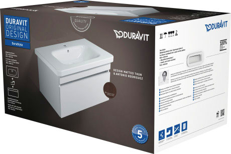 DS006105353 DuraStyle Комплект мебели Каштан темный, декор Duravit - Вид №1