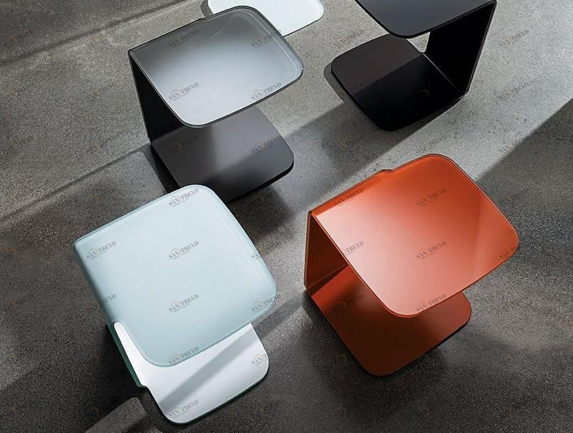 Sovet italia Квадратный прямоугольный стеклянный журнальный столик sun-id-1479417