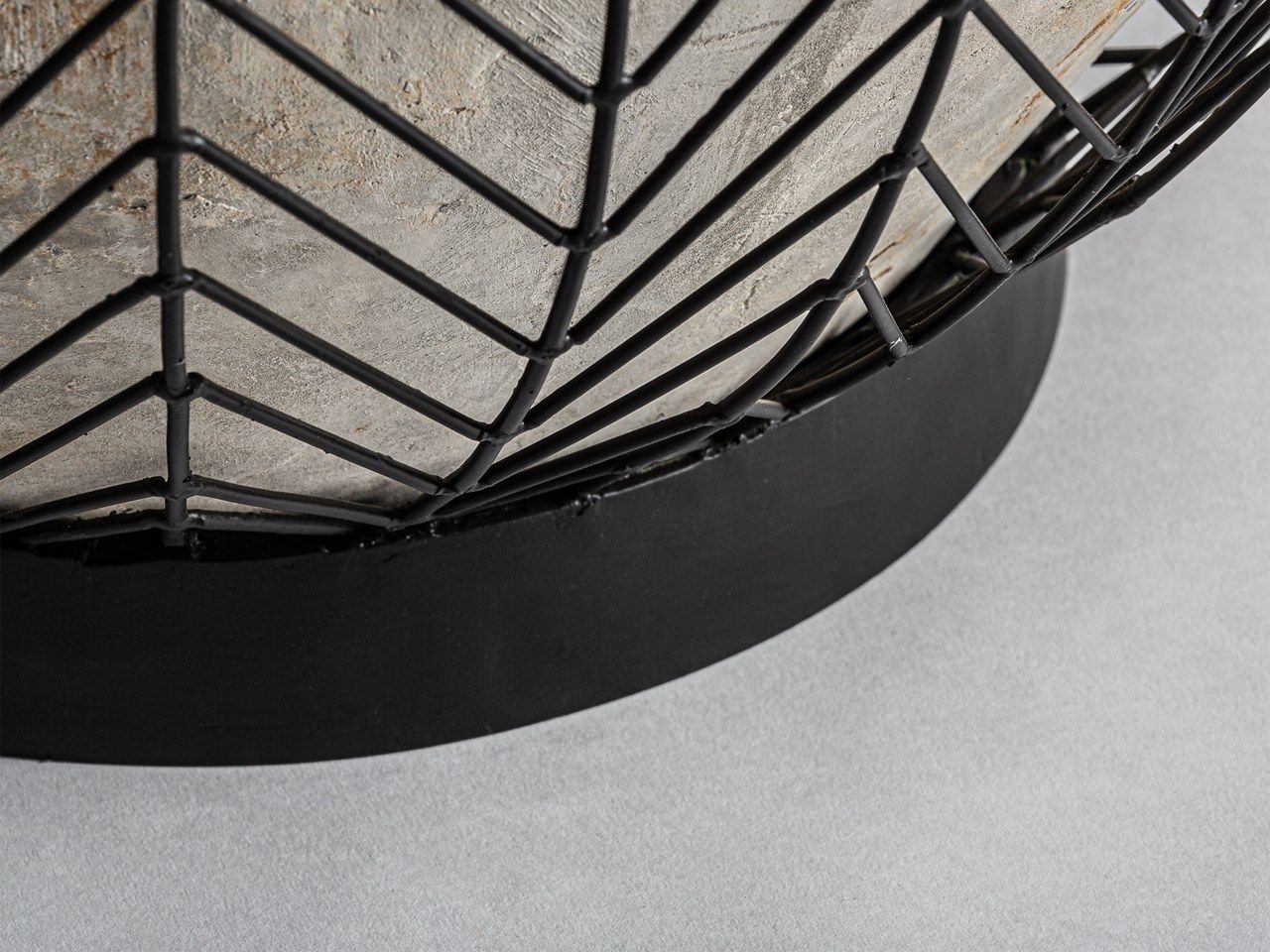 Набор цементных и железных Горшков Vical Home Plissé Metal ARCH-00077111 - Вид №4