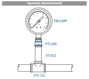 VTr.240.N.0908 Фитинг резьбовой – муфта переходная Valtec 2" х 1 1/2"  - Вид №9