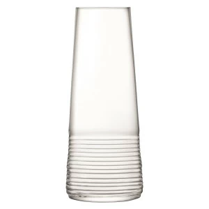 Ваза стеклянная прозрачная 39 см Groove LSA INTERNATIONAL ДИЗАЙНЕРСКИЕ 253441 Прозрачный