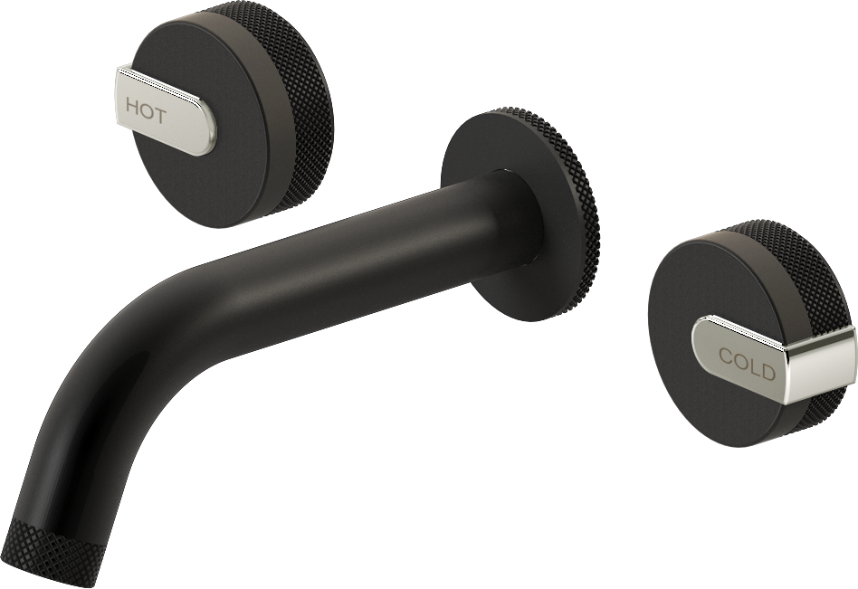 E-11530-R1BK-L1PC-MBK Смеситель для умывальника из 19,1см носикем (внешняя часть) GRAFF MOD+