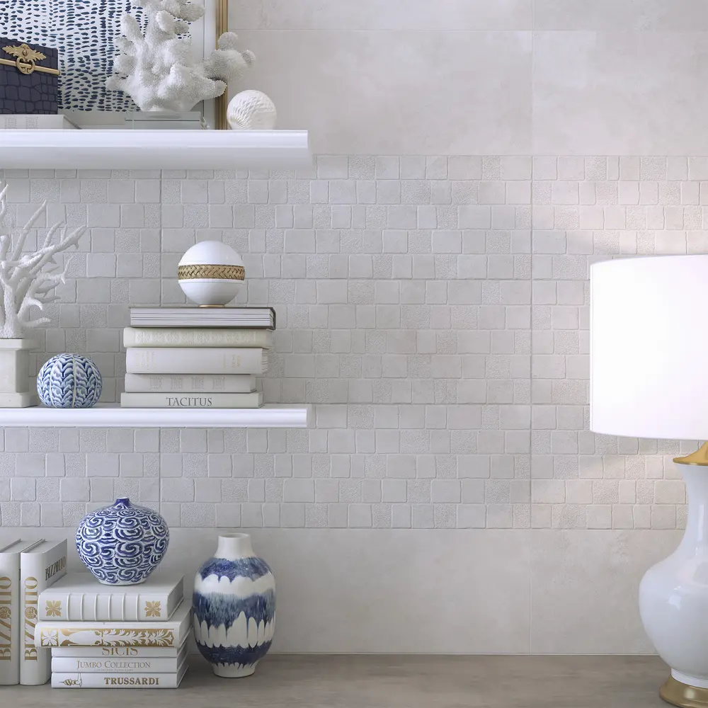 Плитка настенная Керамин Эдда 1Д 75x25 см 1.69 м² цвет серый STLM-2139892 - Вид №5