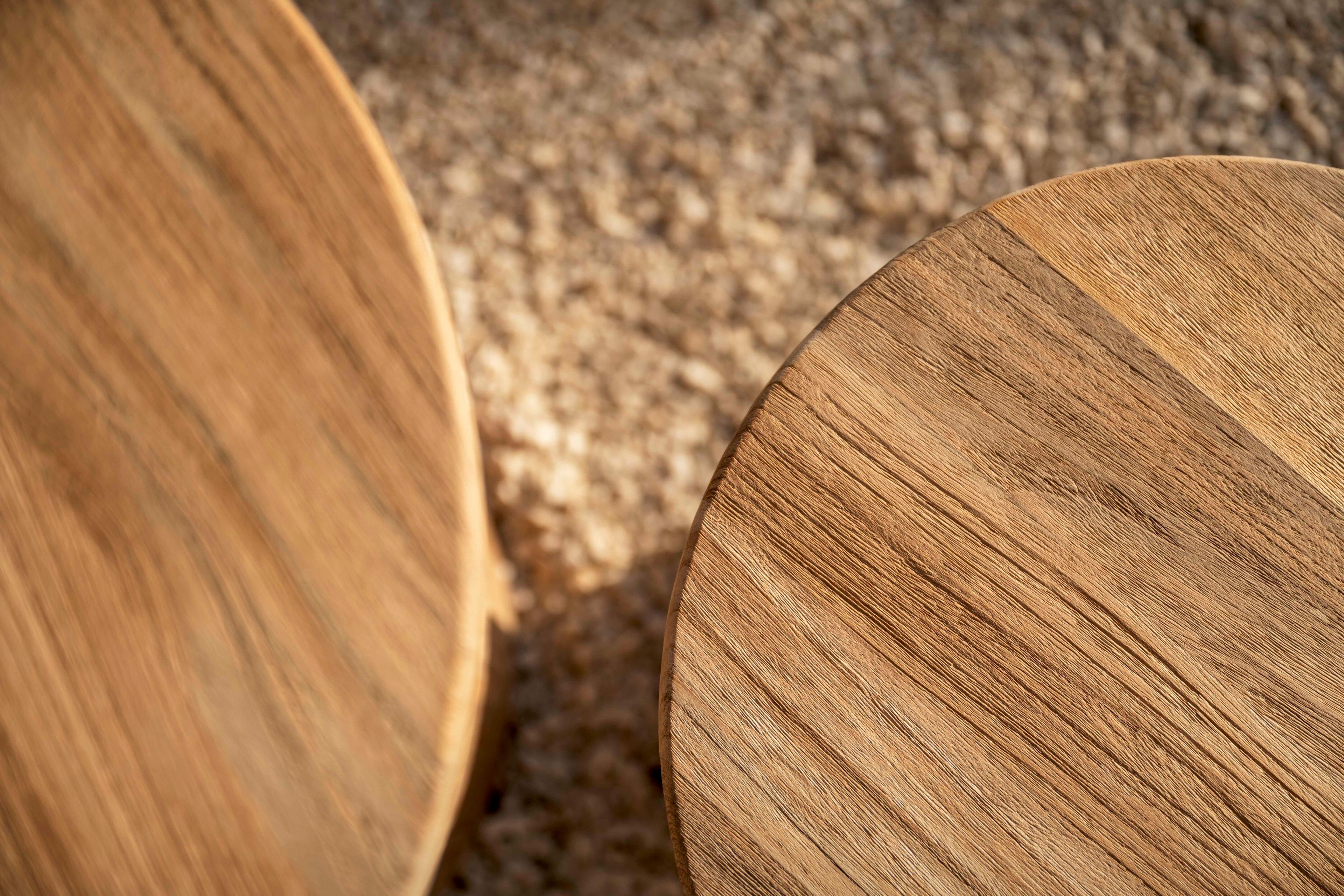 Круглый стол из тикового дерева Jardinico KOBE ARCH-00100177 - Вид №3