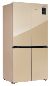 9100741 Холодильник многодверный   Tesler 202900 бежевый