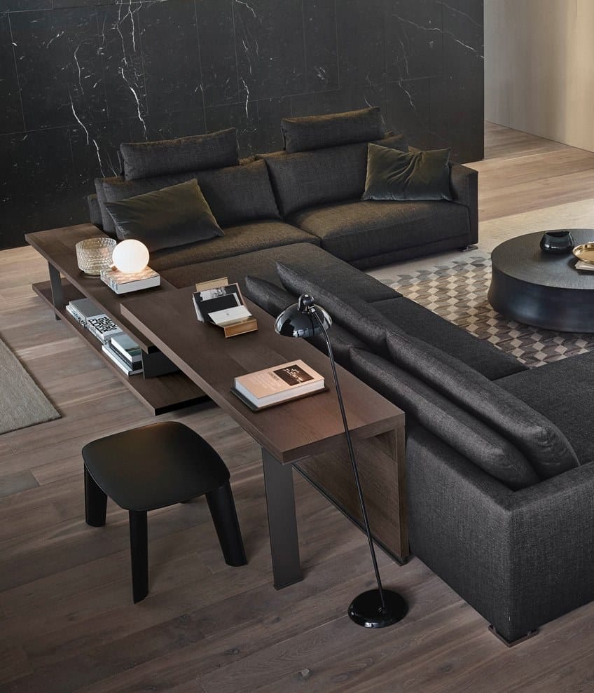 Угловой диван из ткани Poliform ARCH-00056131 - Вид №11