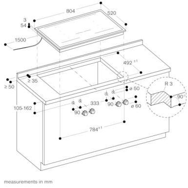 Gaggenau Индукционная плита Vario 200 Vi482113  - Вид №1