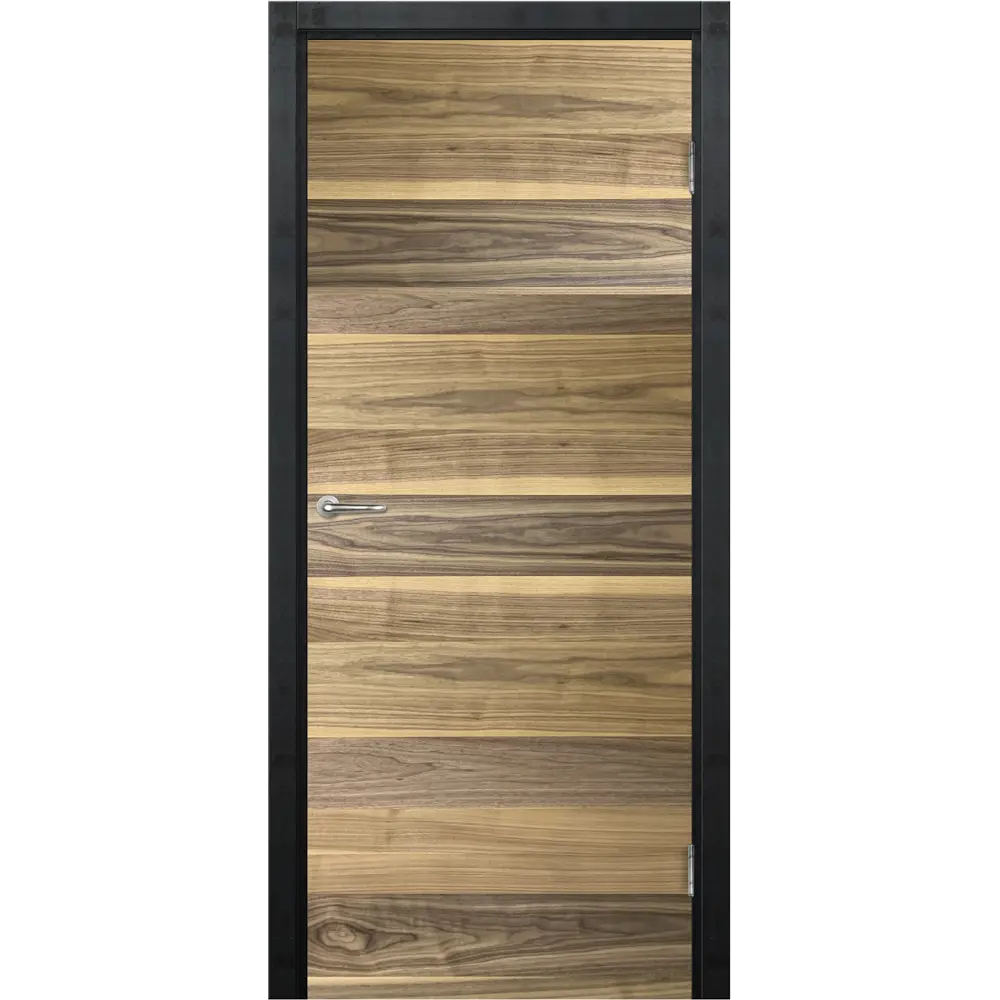 Комплект двери Loft глухая 60x200 см шпон цвет американский орех без доборов 89428548 STLM-2131231 МАРИО РИОЛИ 