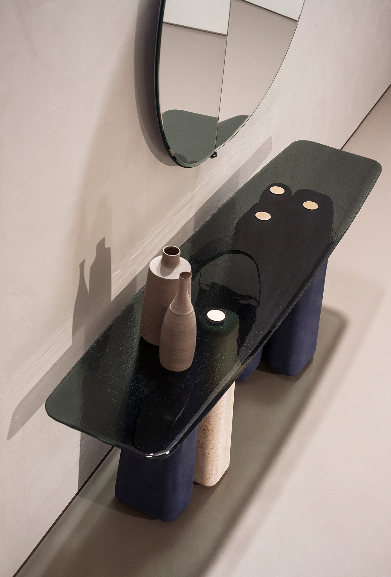 Стеклянная прямоугольная консоль Baxter Fany ARCH-00045471 - Вид №2