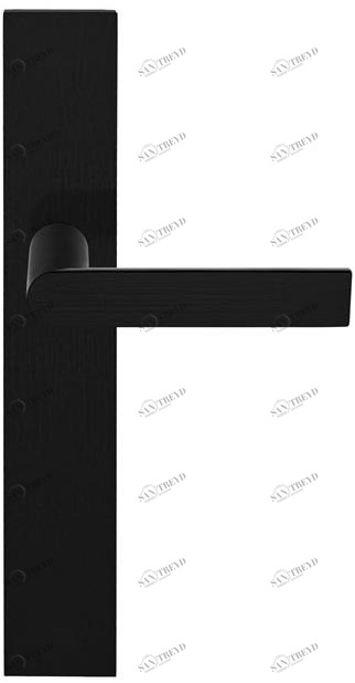 Formani Стальная ручка на черной матовой ПВХ пластине Arc sun-id-1461355