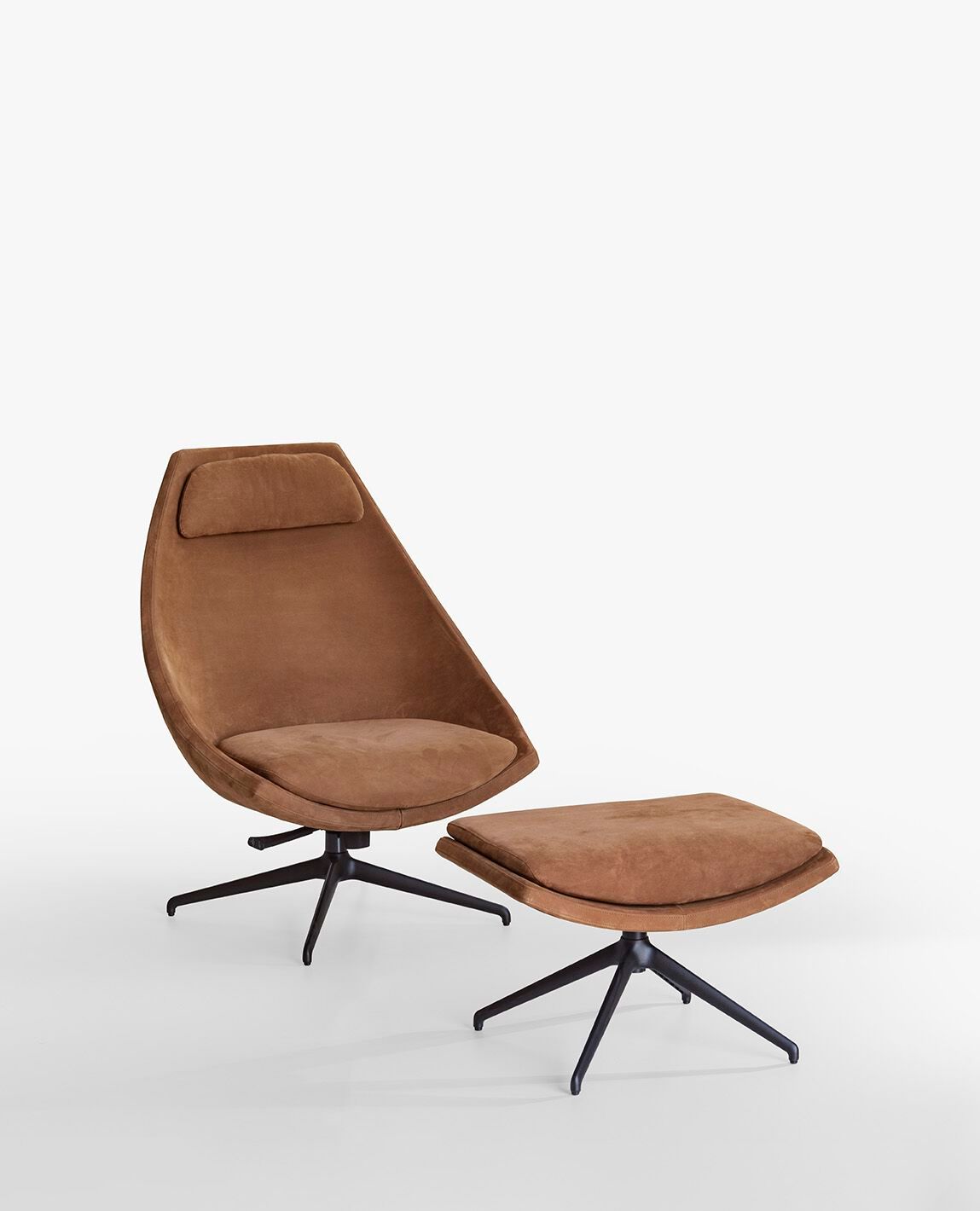 Кожаное кресло с подголовником Potocco ARCH-00056118