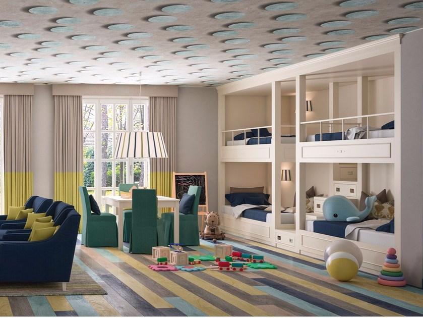 Caroti Подвесной светильник с прямым светом из ткани Via montenapoleone 3033  - Вид №1