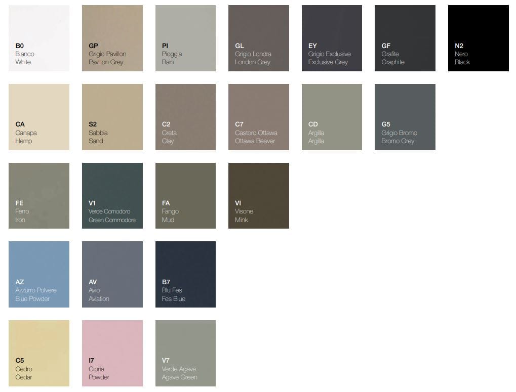 Модульный подвесной шкаф для ванной комнаты с дверцами Falper Четыре.Zero ARCH-00081923 - Вид №2