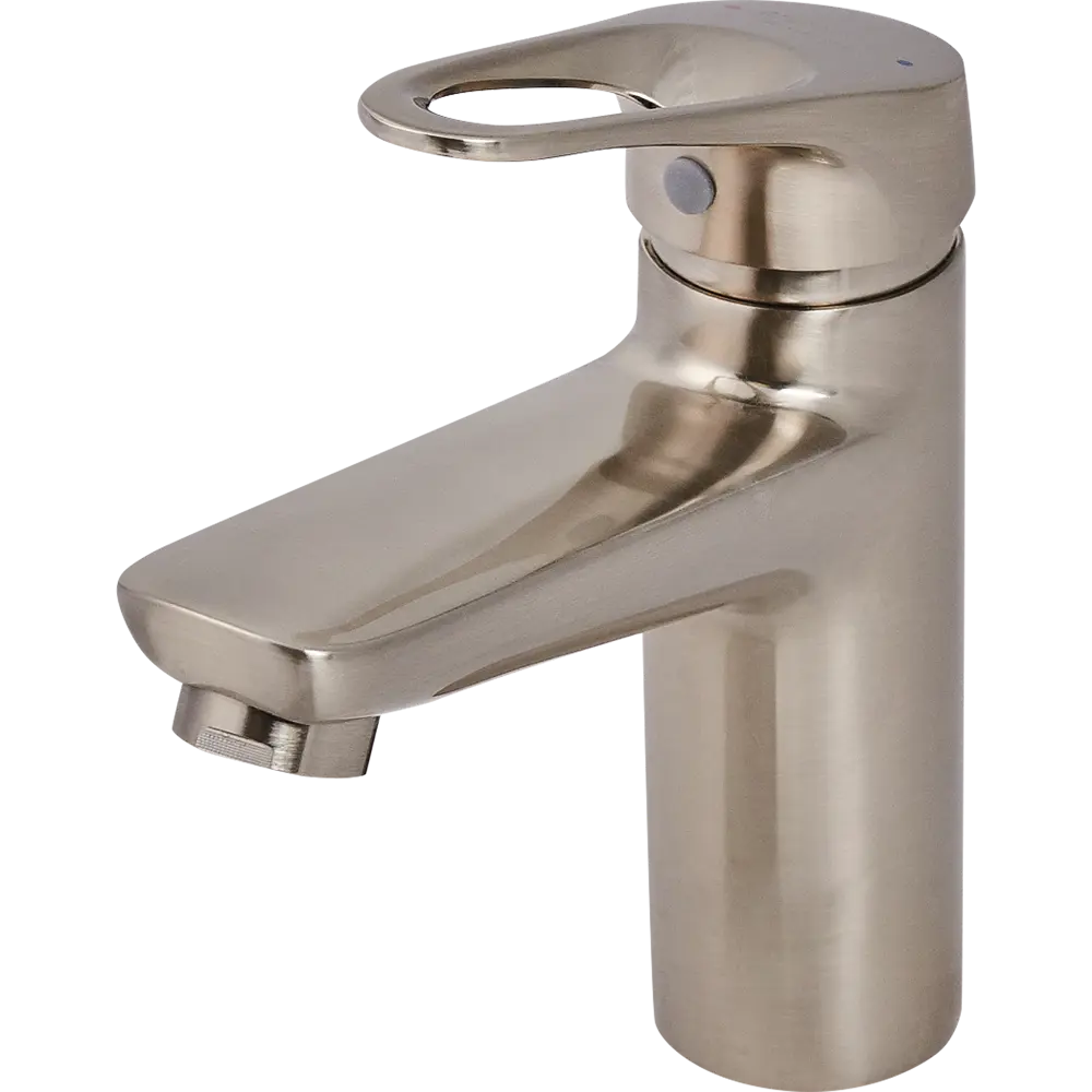 Смеситель для раковины Culto Silk WB01SLK однорычажный цвет латунь STLM-2071238