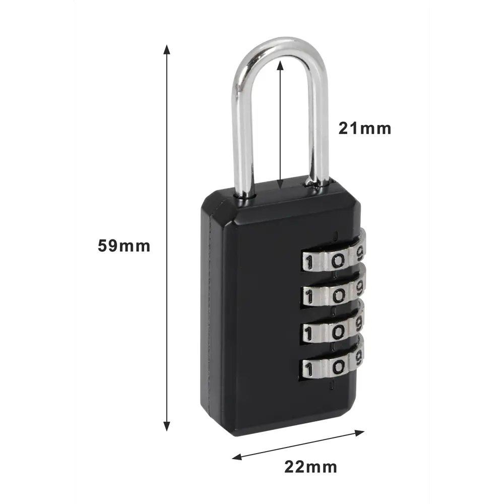 Навесной замок с ключом 22x59 мм Santreyd STLM-2077479 - Вид №1