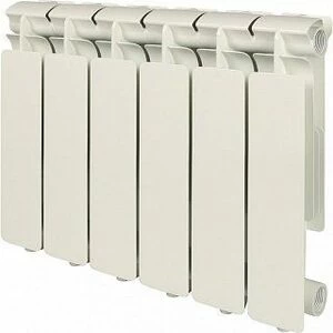 Радиатор STOUT Bravo алюминиевый, 6 секций, высота 350 мм